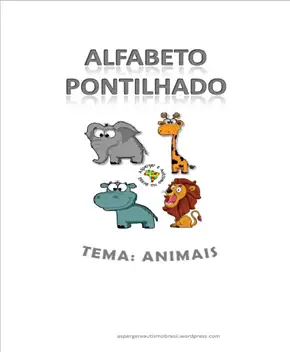 Alfabeto Pontilhado – Animais