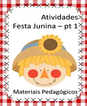 Pré-Escolar: Festa Junina – Caderno de Atividades