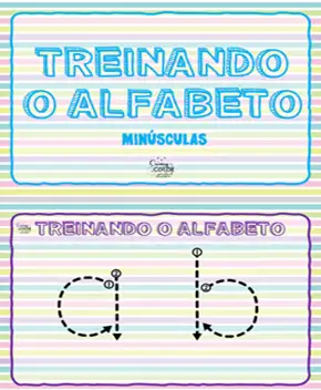 Treinando o Alfabeto – Letras Minúsculas