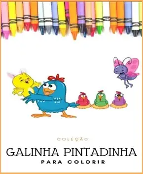 Galinha Pintadinha para Colorir