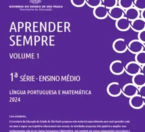 Aprender Sempre – Língua Portuguesa e Matemática – 1ª série Ens Médio