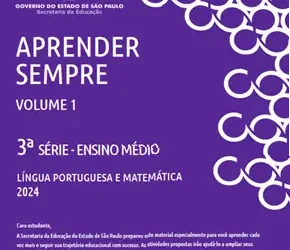 Aprender Sempre – Língua Portuguesa e Matemática – 3ª série Ens Médio