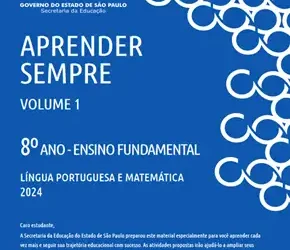 Aprender Sempre – Língua Portuguesa e Matemática – 8° ano Fundamental 