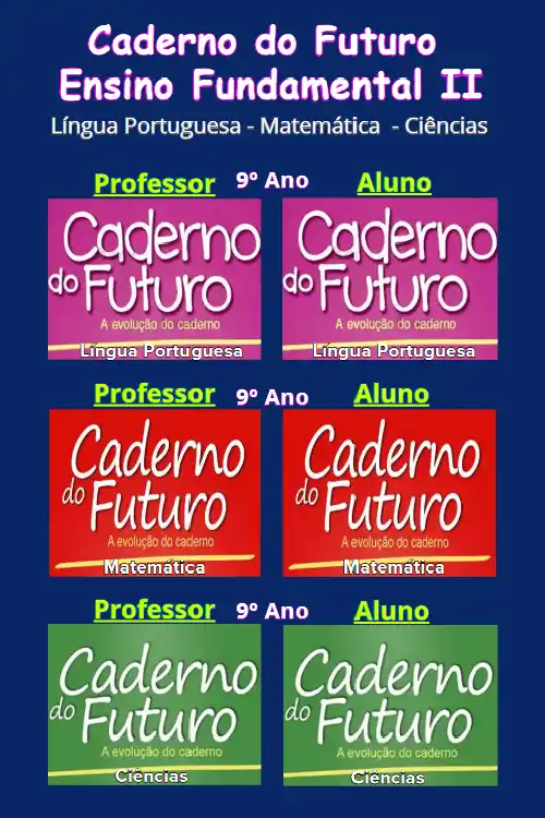 Caderno do Futuro - Ensino Fundamental II