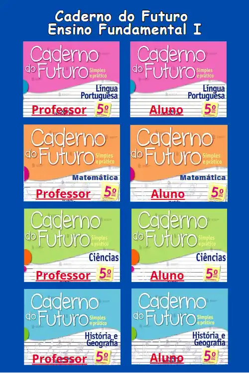 Caderno do Fururo - Ensino Fundamental I